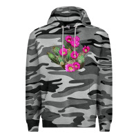 Slate Camo strawberry hedgehog cactus Premium Hoodie - LillyAllenDesigns
