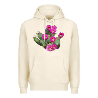 Tofu strawberry hedgehog cactus Premium Hoodie - LillyAllenDesigns