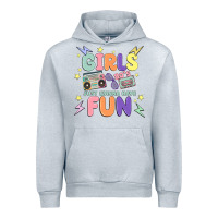 Heather Grey girls just wanna have fun Urban Hoodie - MaliasSmallBusiness