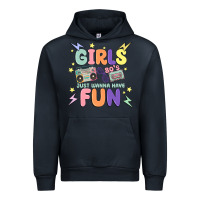 Navy girls just wanna have fun Urban Hoodie - MaliasSmallBusiness