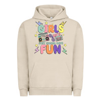 Pigment French Oak girls just wanna have fun Urban Hoodie - MaliasSmallBusiness