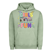 Pigment Oil Green girls just wanna have fun Urban Hoodie - MaliasSmallBusiness