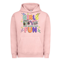 Pigment Salmon girls just wanna have fun Urban Hoodie - MaliasSmallBusiness