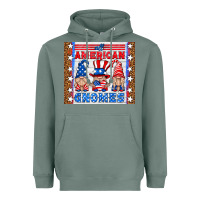 Sage all american gnomes Heavyweight Hoodie - HRA Design Shop