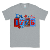 Heather Grey est 1776 Classic Tee - Zillion Design Studio