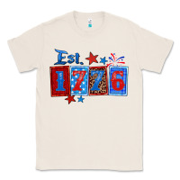 Natural est 1776 Classic Tee - Zillion Design Studio