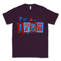 Plum est 1776 Classic Tee - Zillion Design Studio
