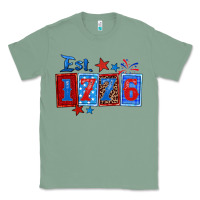 Sage est 1776 Classic Tee - Zillion Design Studio