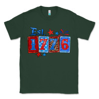 Sports Green est 1776 Classic Tee - Zillion Design Studio
