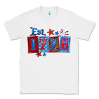 White est 1776 Classic Tee - Zillion Design Studio