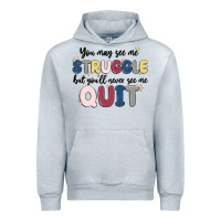 Heather Grey you may see me struggle Urban Hoodie - MaliasSmallBusiness