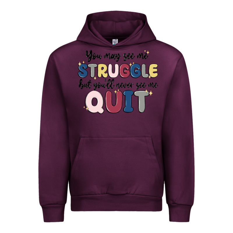 You May See Me Struggle Urban Hoodie by MaliasSmallBusiness | Teevron