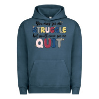 Pigment Midnight Navy you may see me struggle Urban Hoodie - MaliasSmallBusiness