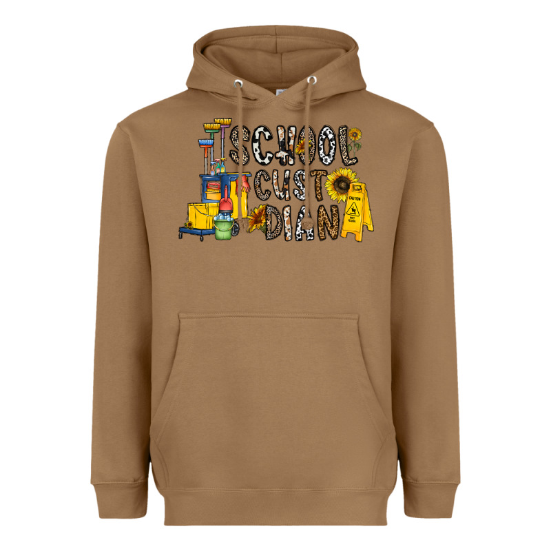 School Cust Dian Heavyweight Hoodie by CowhideDigitalArt | Teevron