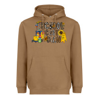 Toasted Coconut school cust dian Heavyweight Hoodie - CowhideDigitalArt