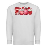 Dove Grey valentines day coffee Premium Sweatshirt - JahusDesignShop