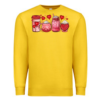 Lemon valentines day coffee Premium Sweatshirt - JahusDesignShop