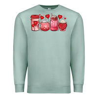Seafoam valentines day coffee Premium Sweatshirt - JahusDesignShop