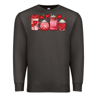 Smoke valentines day coffee Premium Sweatshirt - JahusDesignShop