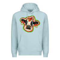 Blue Mist christmas heifer Premium Hoodie - Jasminsmagicworld
