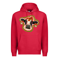 Cardinal christmas heifer Premium Hoodie - Jasminsmagicworld
