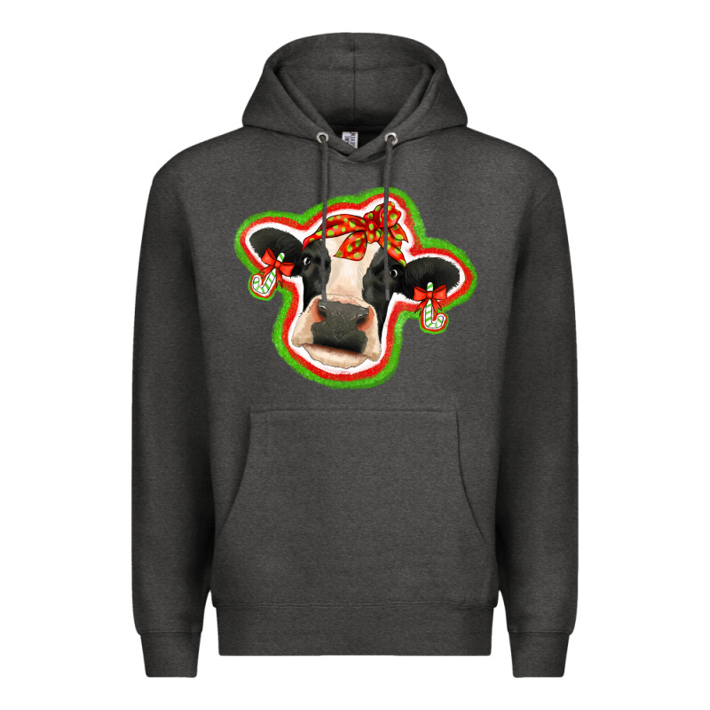 Christmas Heifer Premium Hoodie by Jasminsmagicworld | Teevron