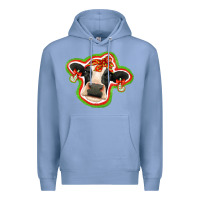 Colony Blue christmas heifer Premium Hoodie - Jasminsmagicworld