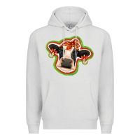 Dove Grey christmas heifer Premium Hoodie - Jasminsmagicworld