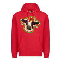 Red christmas heifer Premium Hoodie - Jasminsmagicworld