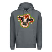 Rock christmas heifer Premium Hoodie - Jasminsmagicworld