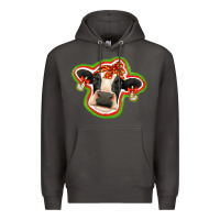 Smoke christmas heifer Premium Hoodie - Jasminsmagicworld