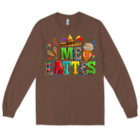Chestnut Me lattes Long Sleeve Tee - RanaPortraitStore
