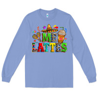 Colony Blue Me lattes Long Sleeve Tee - RanaPortraitStore