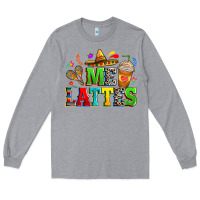 Heather Grey Me lattes Long Sleeve Tee - RanaPortraitStore