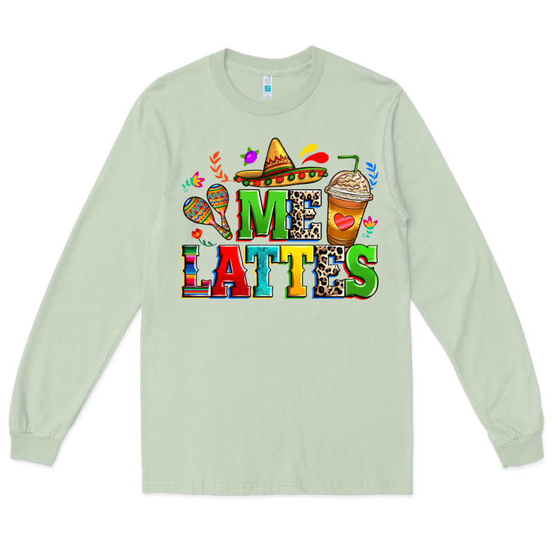 Me Lattes Long Sleeve Tee by RanaPortraitStore | Teevron