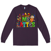 Plum Me lattes Long Sleeve Tee - RanaPortraitStore