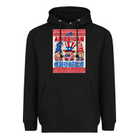 Black all american gnomes air freshener Heavyweight Hoodie - HRA Design Shop