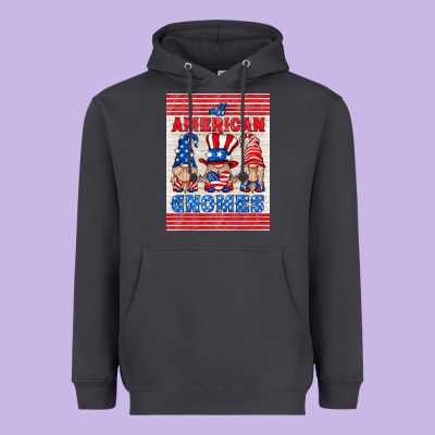 All American Gnomes Air Freshener Heavyweight Hoodie Designed By Hra Design Shop