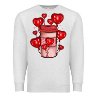 Oatmeal Heather valentines day coffee Premium Sweatshirt - JahusDesignShop