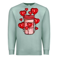 Seafoam valentines day coffee Premium Sweatshirt - JahusDesignShop