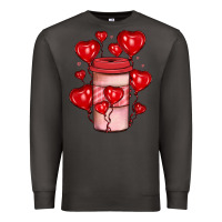 Smoke valentines day coffee Premium Sweatshirt - JahusDesignShop