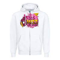 White little miss 6th grade Zipper Hoodie - texasbilliewilder