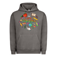 Pigment Tornado maestra teacher heart doodle Urban Hoodie - MaliasSmallBusiness