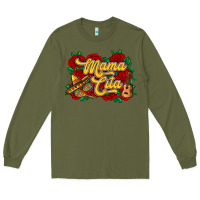 Army Green Mama cita Long Sleeve Tee - RanaPortraitStore