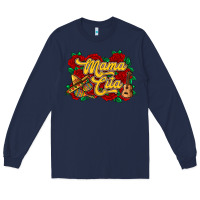 Navy Mama cita Long Sleeve Tee - RanaPortraitStore