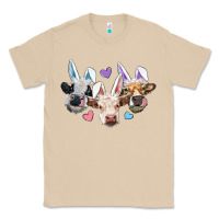 Mushroom Easter Cows With Bunny Ears Classic Tee - RanaPortraitStore