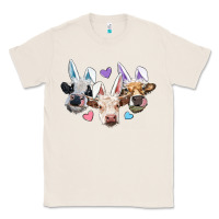 Natural Easter Cows With Bunny Ears Classic Tee - RanaPortraitStore