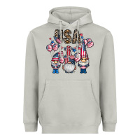 Moon Dust usa america gnome Heavyweight Hoodie - CowhideDigitalArt