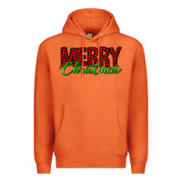 Carrot merry christmas tartan Premium Hoodie - Jasminsmagicworld
