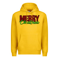 Lemon merry christmas tartan Premium Hoodie - Jasminsmagicworld
